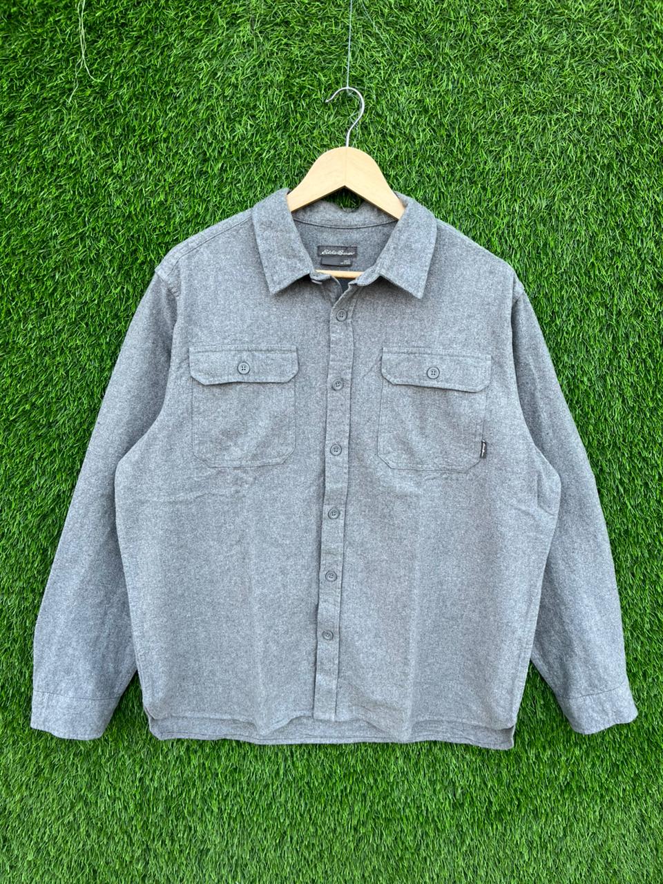 Eddie Bauer Flannel Shirt for Men & Women | Oversized Checked Cotton Shirt | Winter Casual Wear India