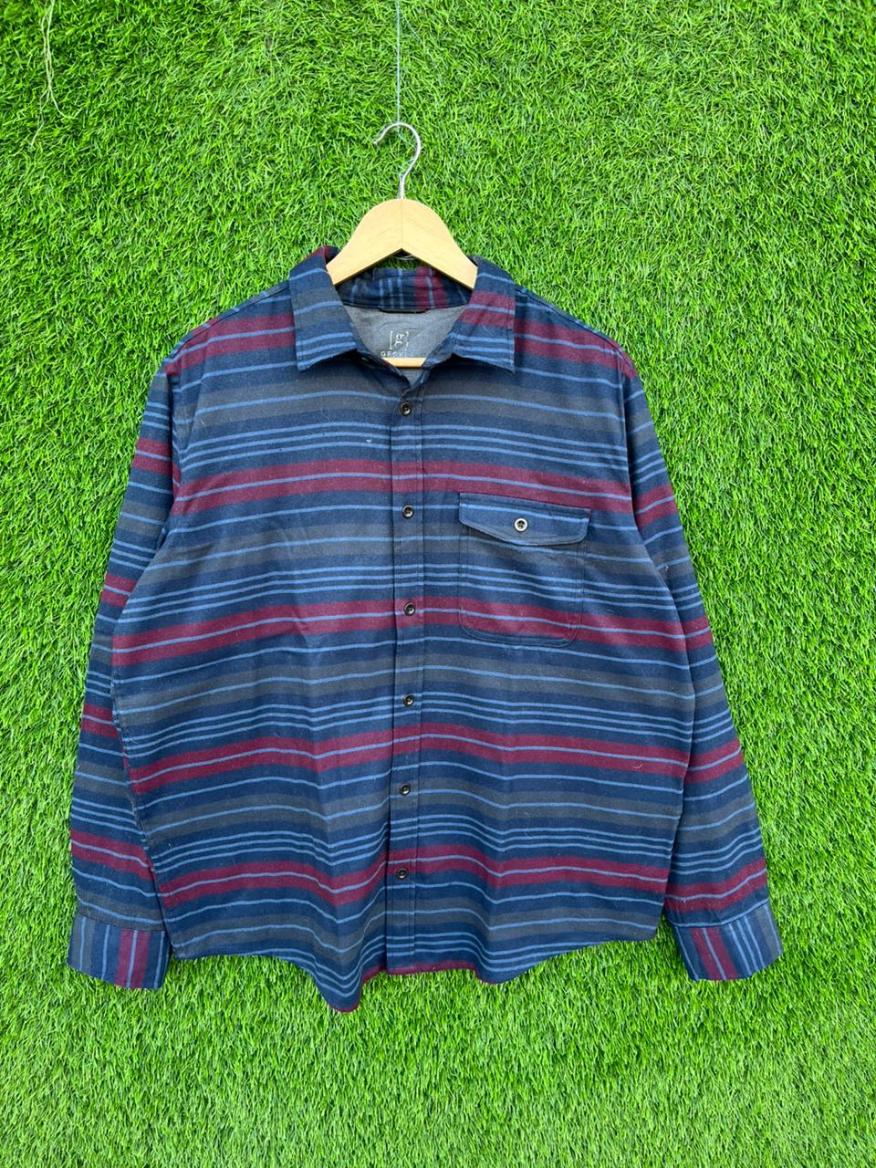 George Flannel Shirt for Men & Women | Oversized Checked Cotton Shirt | Winter Casual Wear India