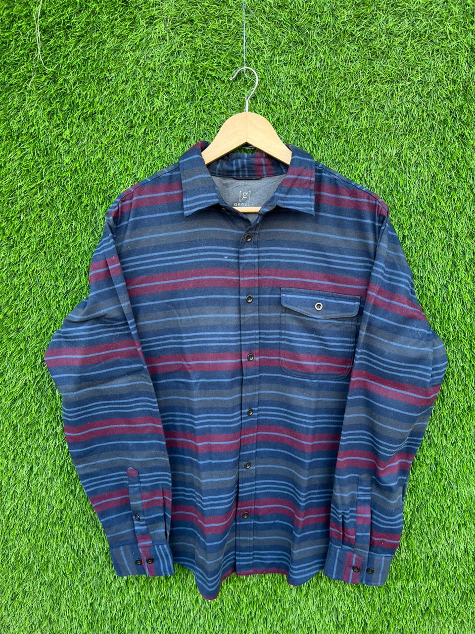 George Flannel Shirt for Men & Women | Oversized Checked Cotton Shirt | Winter Casual Wear India