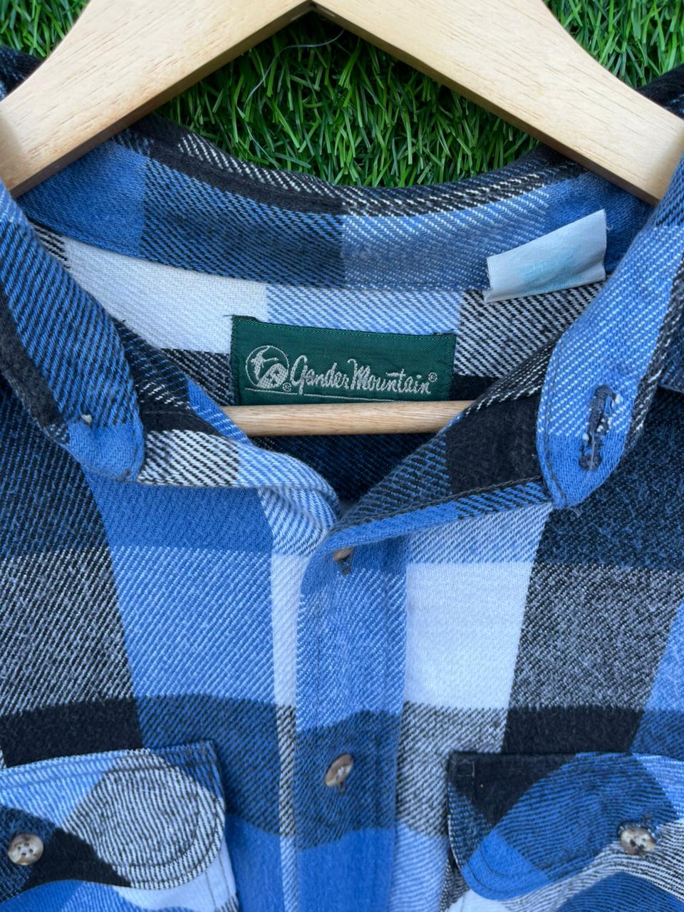 Gender mountain Flannel Shirt for Men & Women | Oversized Checked Cotton Shirt | Winter Casual Wear India