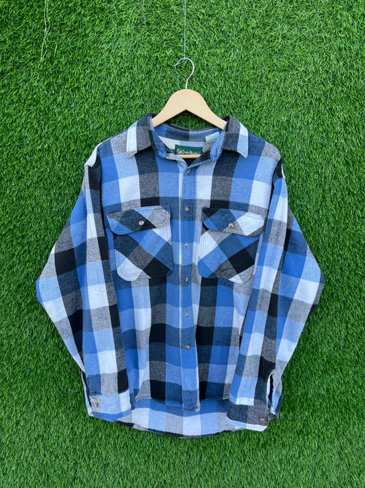 Gender mountain Flannel Shirt for Men & Women | Oversized Checked Cotton Shirt | Winter Casual Wear India