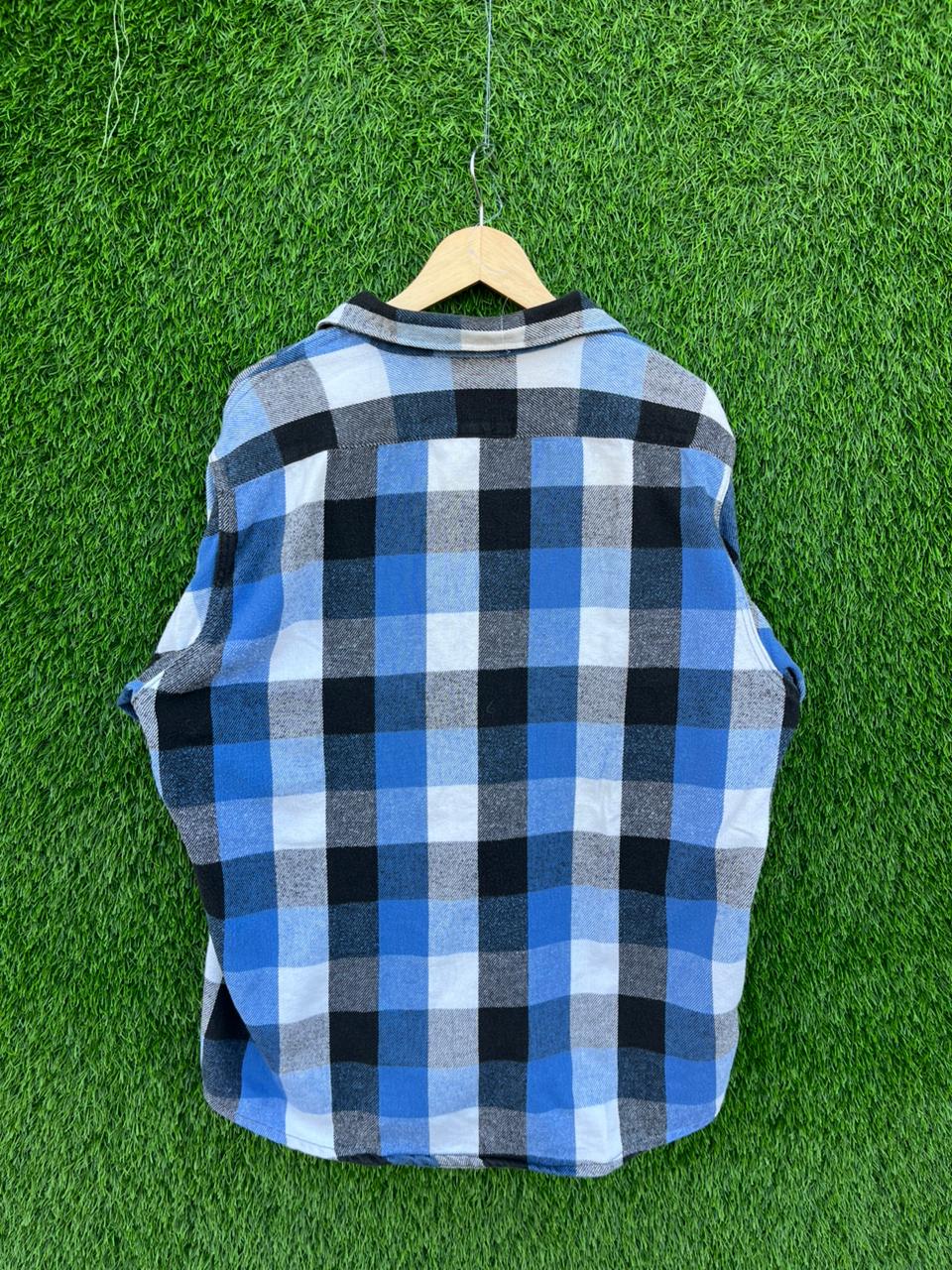 Gender mountain Flannel Shirt for Men & Women | Oversized Checked Cotton Shirt | Winter Casual Wear India
