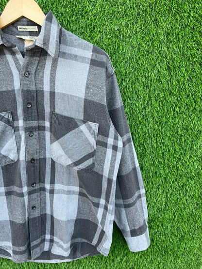 St jhon bay Flannel Shirt for Men & Women | Oversized Checked Cotton Shirt | Winter Casual Wear India