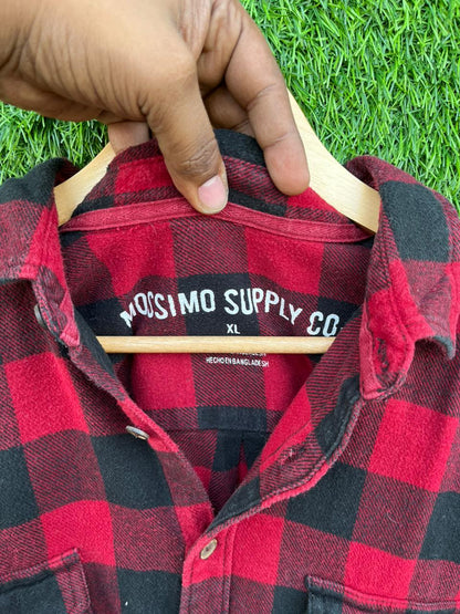 MissiFlannel Shirt for Men & Women | Oversized Checked Cotton Shirt | Winter Casual Wear India