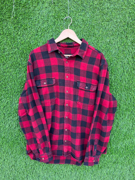 MissiFlannel Shirt for Men & Women | Oversized Checked Cotton Shirt | Winter Casual Wear India