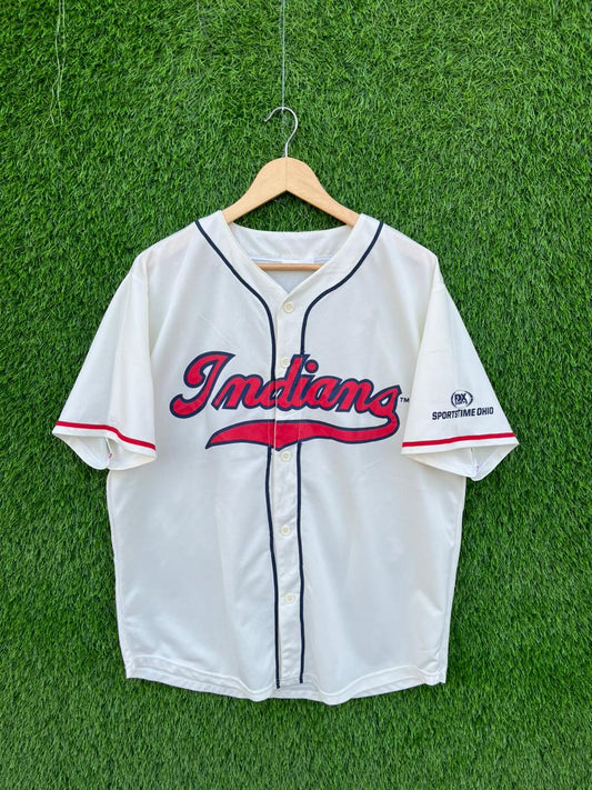 MLBA INDIANS feller 19 Jersey |Vintage Oversized Streetwear | Men Women | online shopping