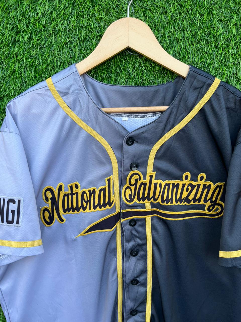 MLB NATIONAL GALVANIZING Jersey |Vintage Oversized Streetwear | Men Women | online shopping