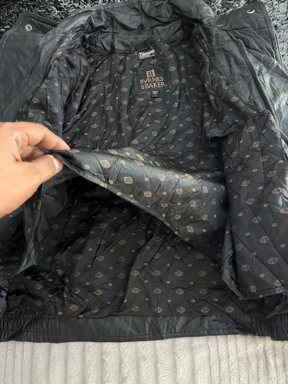 Byrnes & Baker Leather jacket | Winterwear|Streetwear |  Box fit