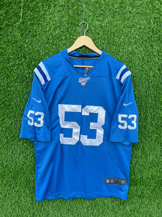 NFL Leonard 53 Jersey |Vintage Oversized  Streetwear | Men Women | Pattchwork| online shopping