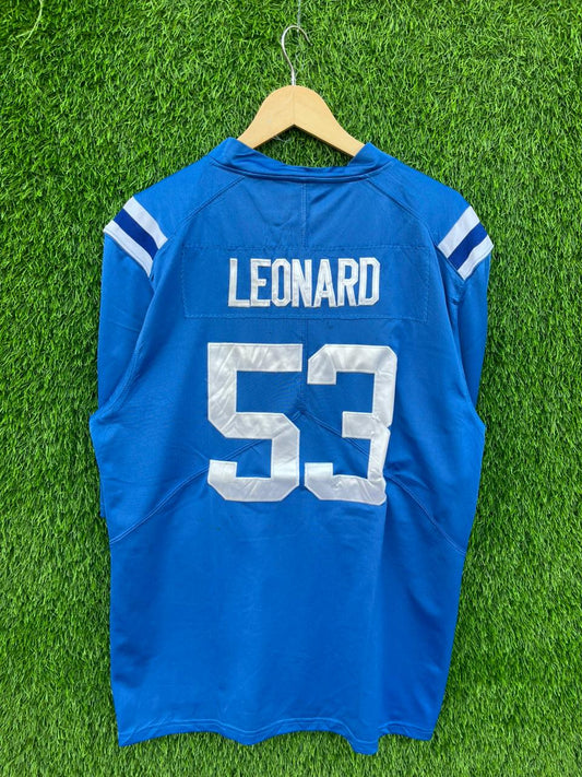 NFL Leonard 53 Jersey |Vintage Oversized  Streetwear | Men Women | Pattchwork| online shopping