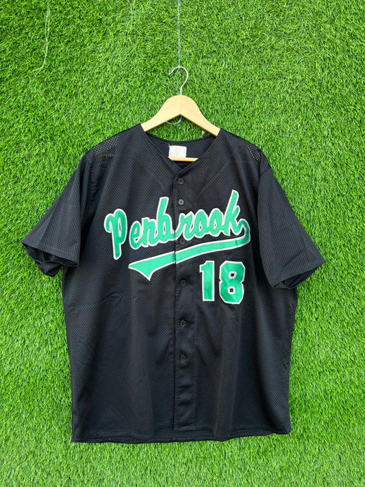 MLB Penbrook 18 Jersey |Vintage Oversized  Streetwear | Men Women | Patchwork online shopping