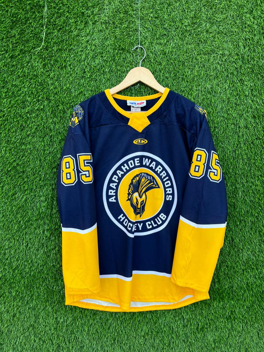 Ice hockey Jersey Arapahoe Warriors Brown 85  |Vintage Oversized  Streetwear | Men Women | online shopping