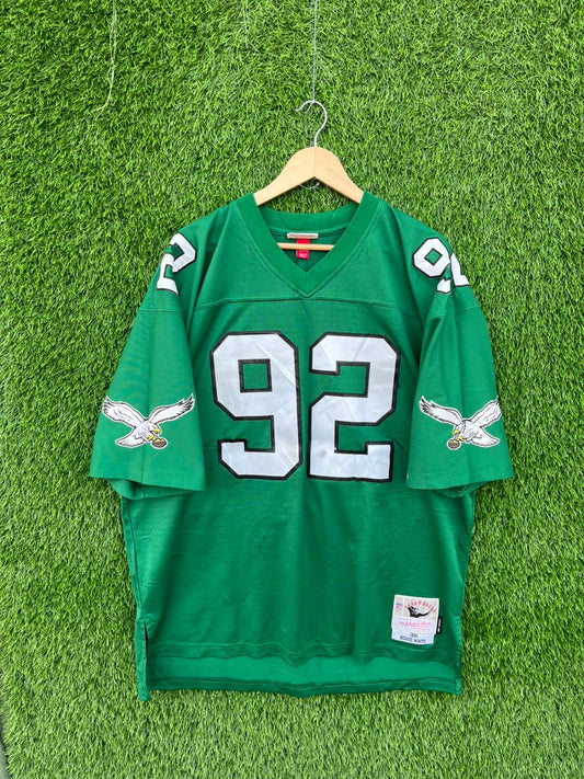 NFL White 92 Jersey |Vintage Oversized  Streetwear | Men Women | Patchwork | online shopping