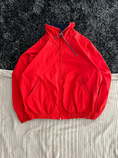 Plain Red Windbreaker Windbreaker