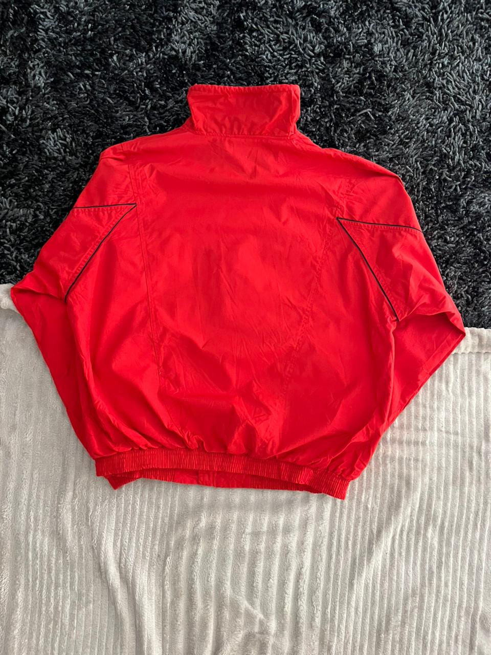 Plain Red Windbreaker Windbreaker