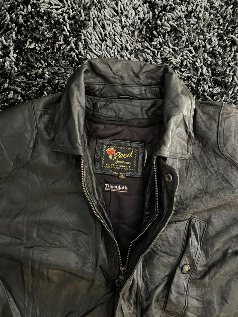 Reed Leather jacket | Winterwear|Streetwear