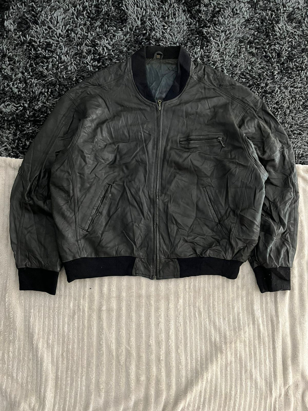 Bomber Leather jacket | Winterwear|Streetwear