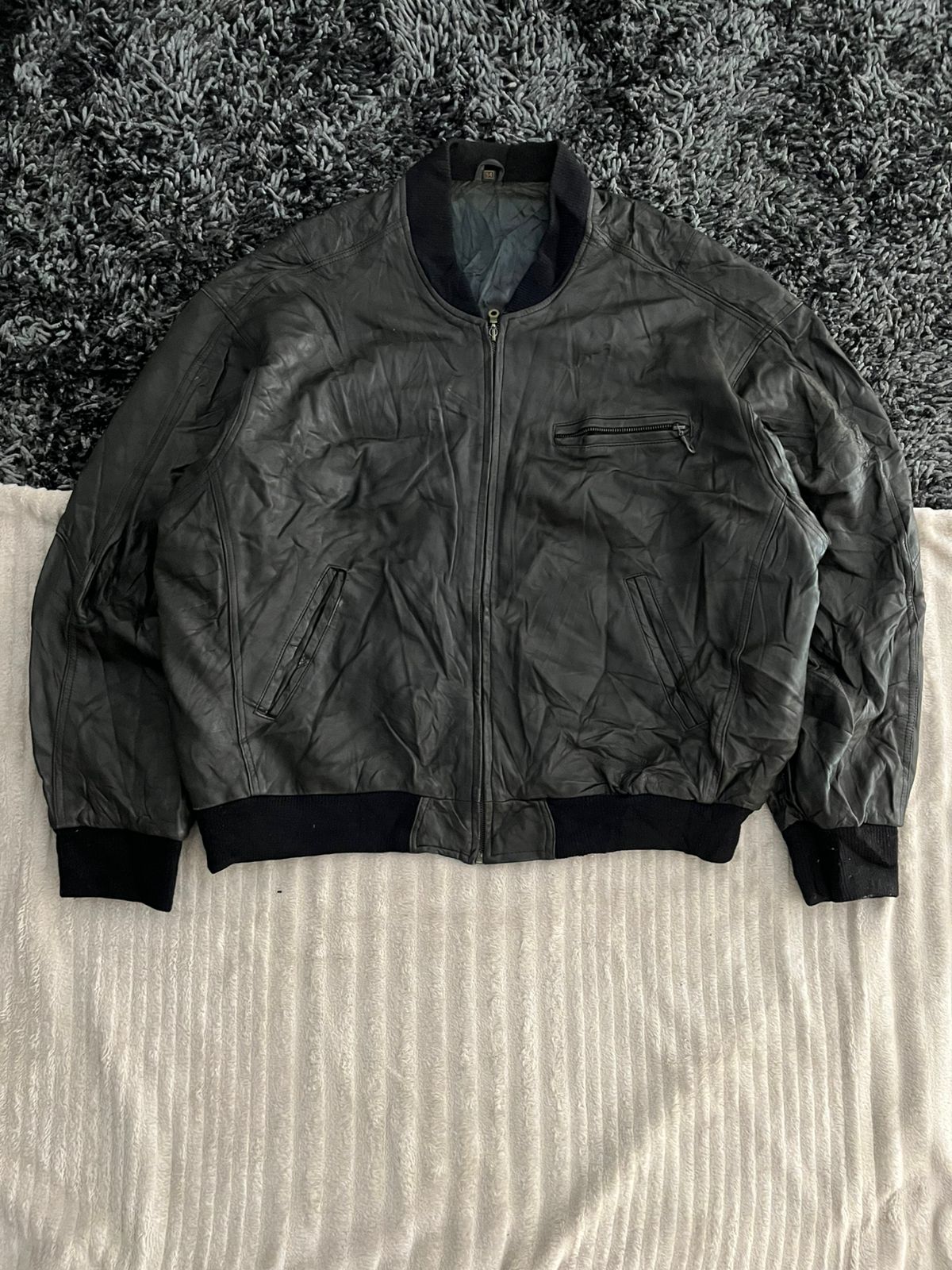 Bomber Leather jacket | Winterwear|Streetwear