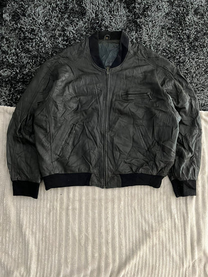 Bomber Leather jacket | Winterwear|Streetwear