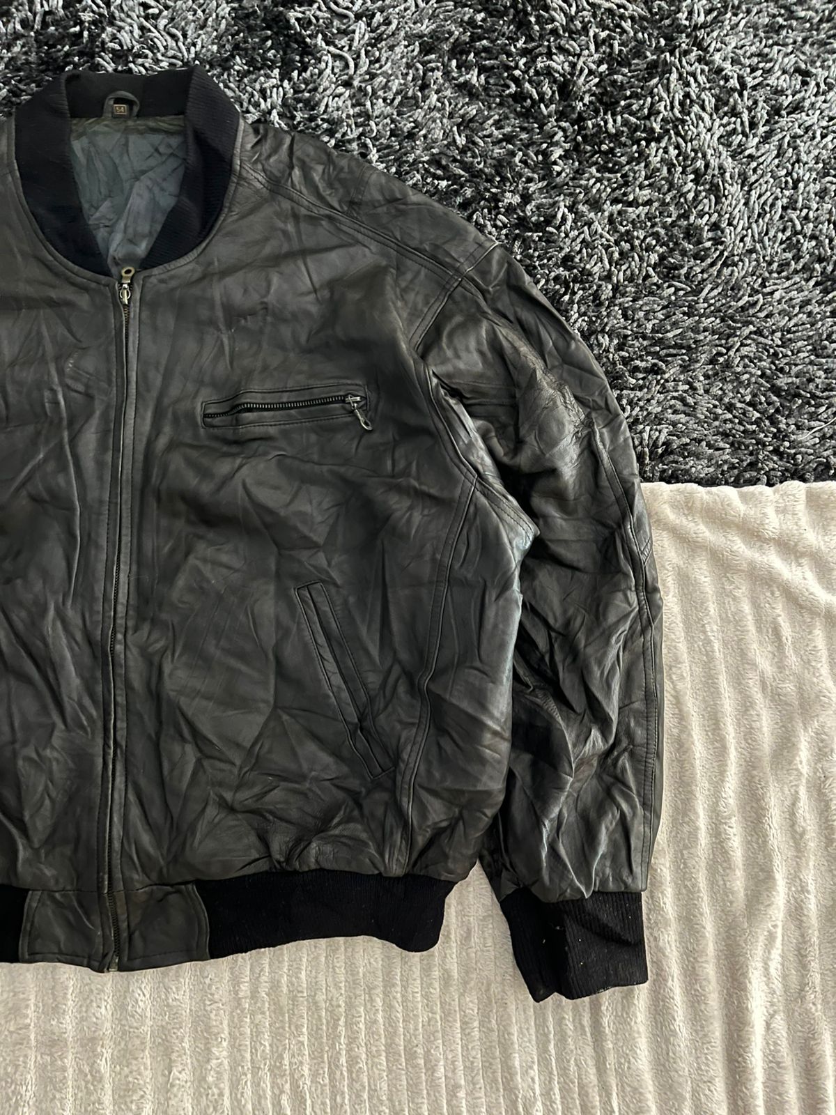 Bomber Leather jacket | Winterwear|Streetwear