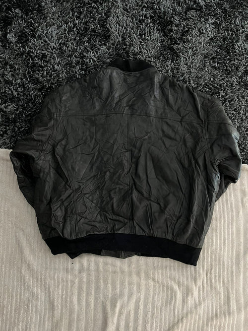 Bomber Leather jacket | Winterwear|Streetwear