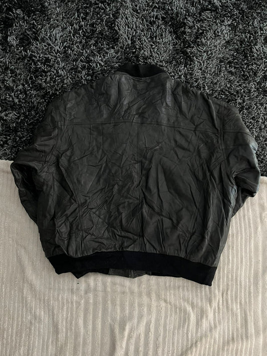 Bomber Leather jacket | Winterwear|Streetwear