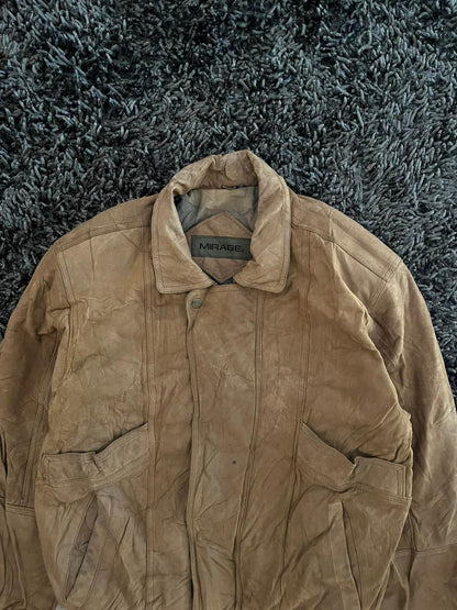 MIRAGE Leather jacket | Winterwear|Streetwear