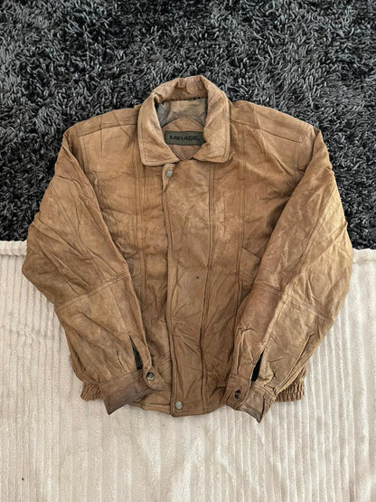 MIRAGE Leather jacket | Winterwear|Streetwear