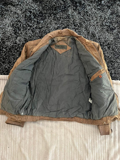 MIRAGE Leather jacket | Winterwear|Streetwear