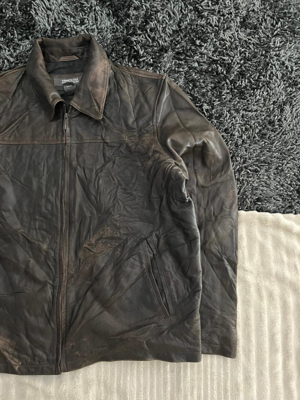 Kenneth Cole Reaction Leather jacket | Winterwear|Streetwear