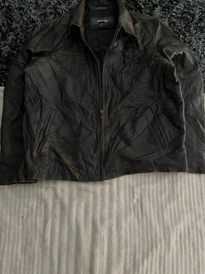 Kenneth Cole Reaction Leather jacket | Winterwear|Streetwear