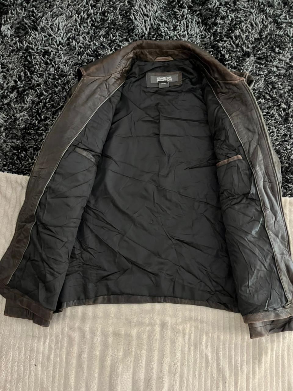 Kenneth Cole Reaction Leather jacket | Winterwear|Streetwear