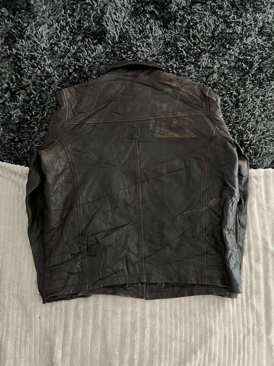 Kenneth Cole Reaction Leather jacket | Winterwear|Streetwear