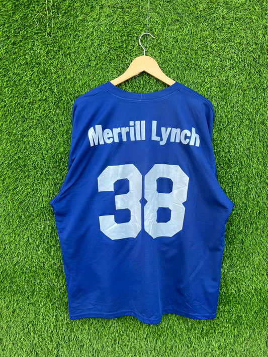 Ice hockey Jersey Bauer Merrill Lynch  |Vintage Oversized  Streetwear | Men Women | online shopping