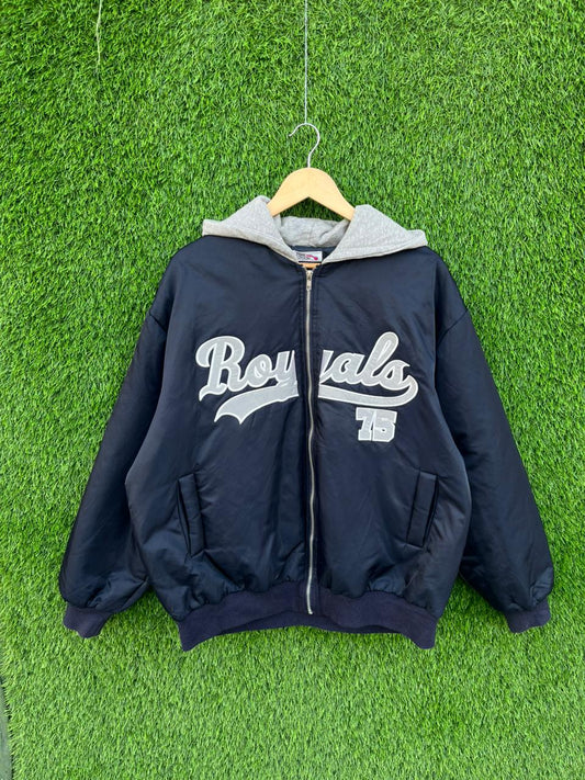 Royals 75 Jacket with hoodie | Sportswear , Gymwear & Activewear | Track& Field| Running | Winter wear