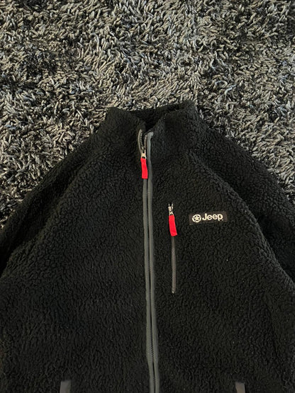 Jeep | Full frontal zipper  | Fleece Jacket | Oversized Streetwear | Winterwear | Men Women | Cozy Fashion | Gym Fit | Online Shopping