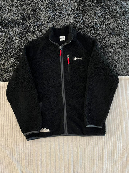 Jeep | Full frontal zipper  | Fleece Jacket | Oversized Streetwear | Winterwear | Men Women | Cozy Fashion | Gym Fit | Online Shopping