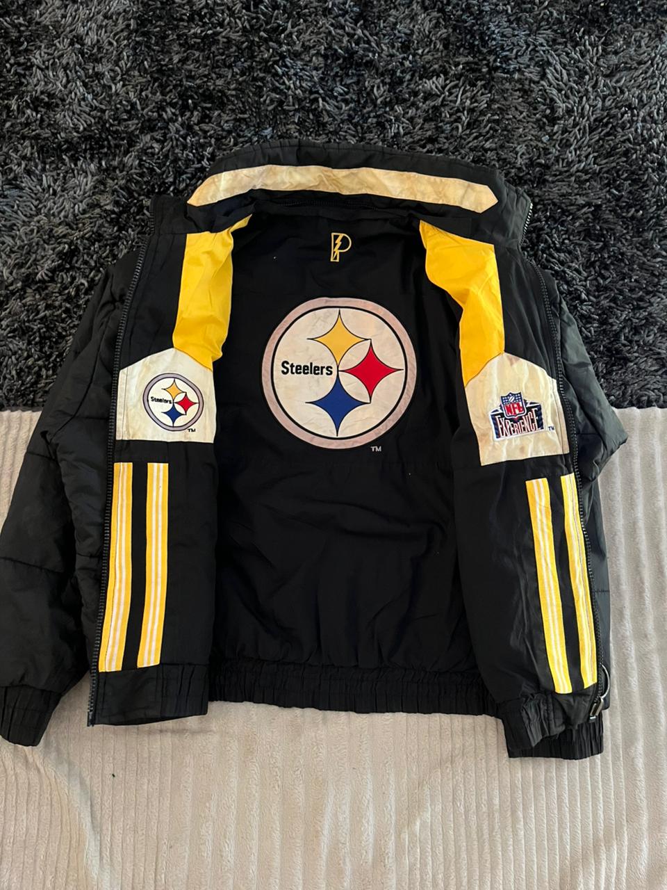 Steelers Jacket | Full frontal zipper  | Jacket | Oversized Streetwear | Winterwear | Men Women | Cozy Fashion | Gym Fit | Online Shopping