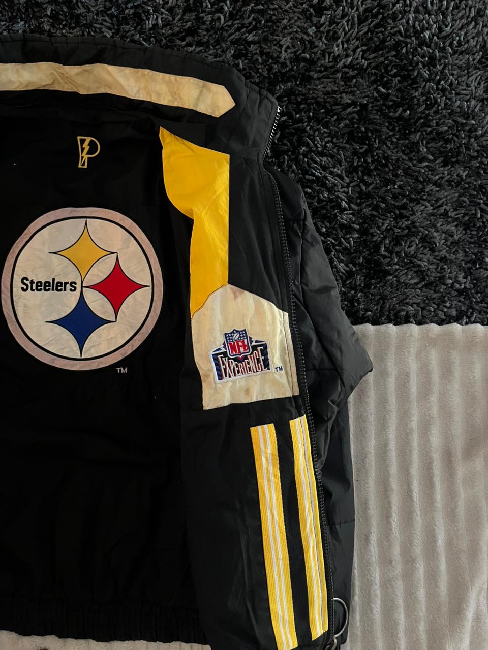 Steelers Jacket | Full frontal zipper  | Jacket | Oversized Streetwear | Winterwear | Men Women | Cozy Fashion | Gym Fit | Online Shopping