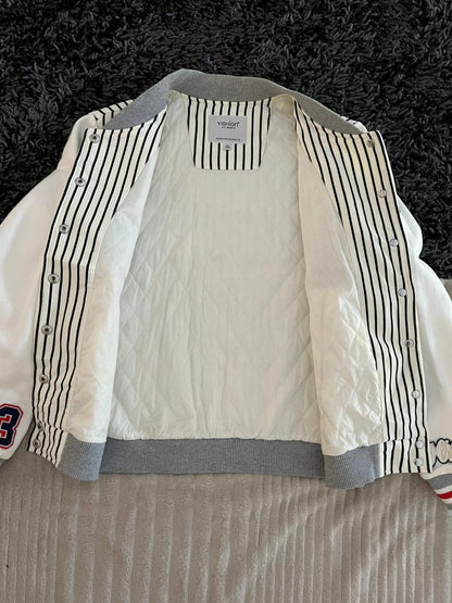 S united | Full frontal zipper  | varsity Jacket | Oversized Streetwear | Winterwear | Men Women | Cozy Fashion | Gym Fit | Online Shopping