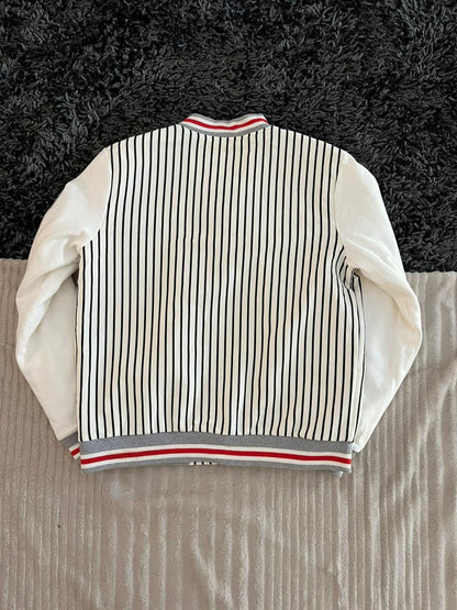 S united | Full frontal zipper  | varsity Jacket | Oversized Streetwear | Winterwear | Men Women | Cozy Fashion | Gym Fit | Online Shopping