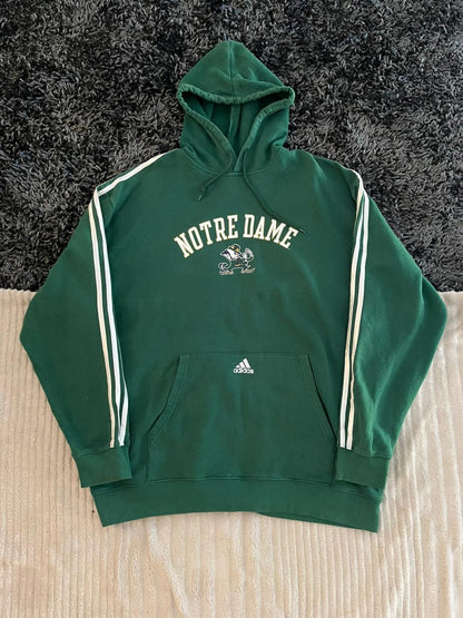 Notre Dame Adid@s |hoodie | Sportswear , Gymwear & Activewear | Track& Field| Running | Winterwear