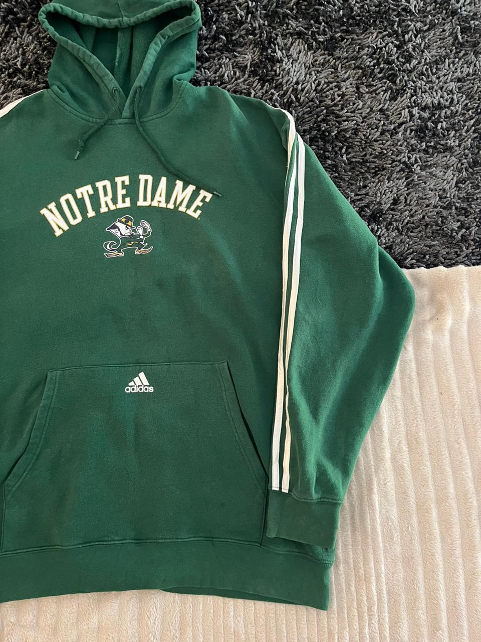 Notre Dame Adid@s |hoodie | Sportswear , Gymwear & Activewear | Track& Field| Running | Winterwear