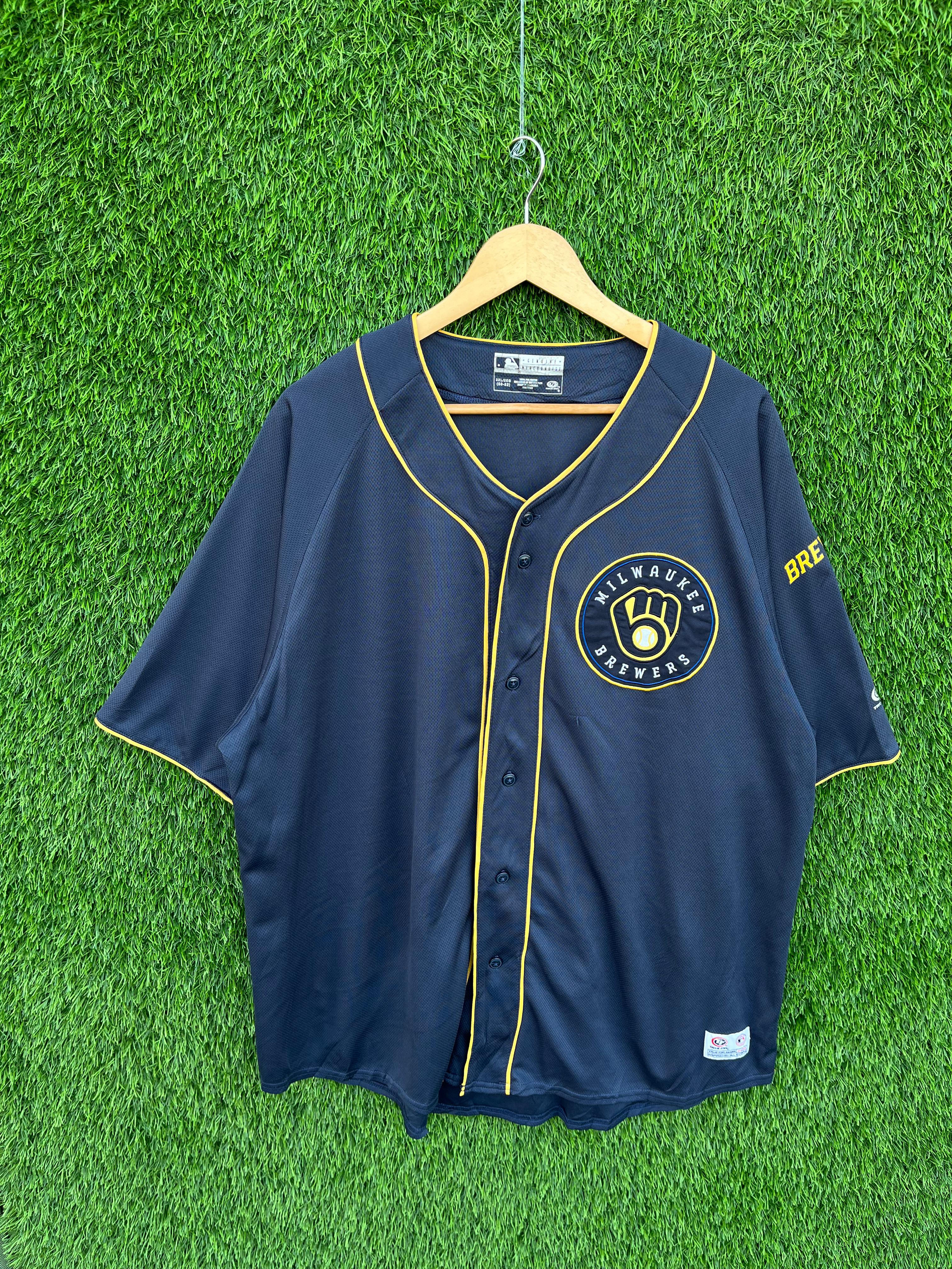 MLB MILWAUKES BREWERS Jersey  |Vintage Oversized  Streetwear | Men Women | online shopping