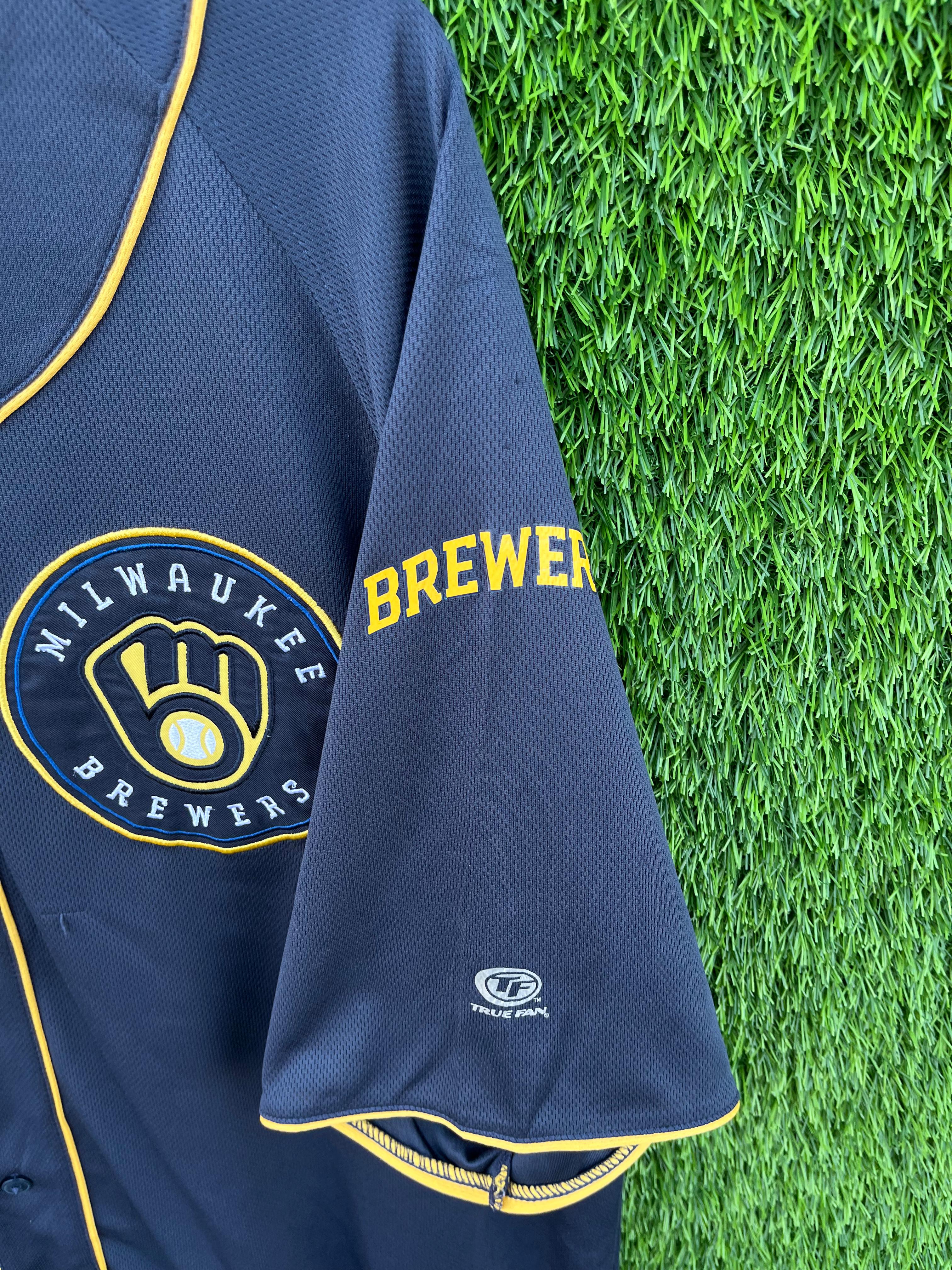 MLB MILWAUKES BREWERS Jersey  |Vintage Oversized  Streetwear | Men Women | online shopping