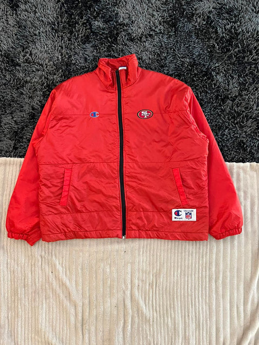 CAMPION NFL JACKET | Full frontal zipper  | Jacket | Oversized Streetwear | Winterwear | Men Women | Cozy Fashion | Gym Fit | Online Shopping