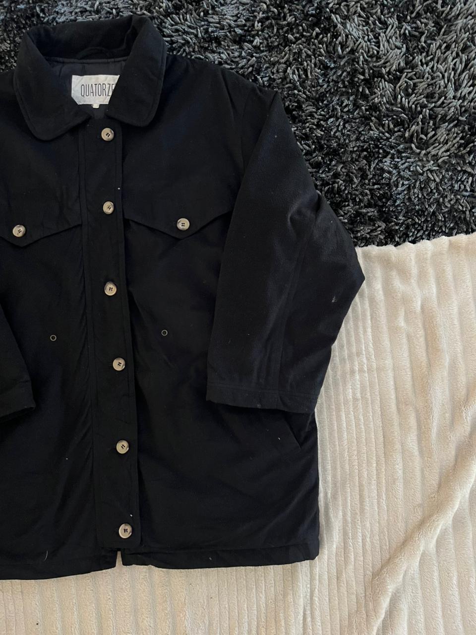 QUATORZE |WOOL JACKET | Jacket | Oversized Streetwear | Winterwear | Men Women | Cozy Fashion | Gym Fit | Online Shopping