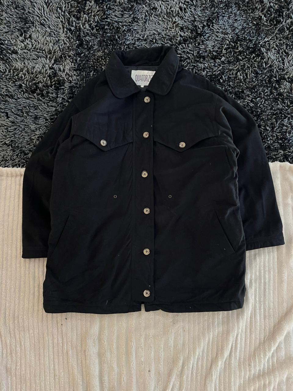 QUATORZE |WOOL JACKET | Jacket | Oversized Streetwear | Winterwear | Men Women | Cozy Fashion | Gym Fit | Online Shopping