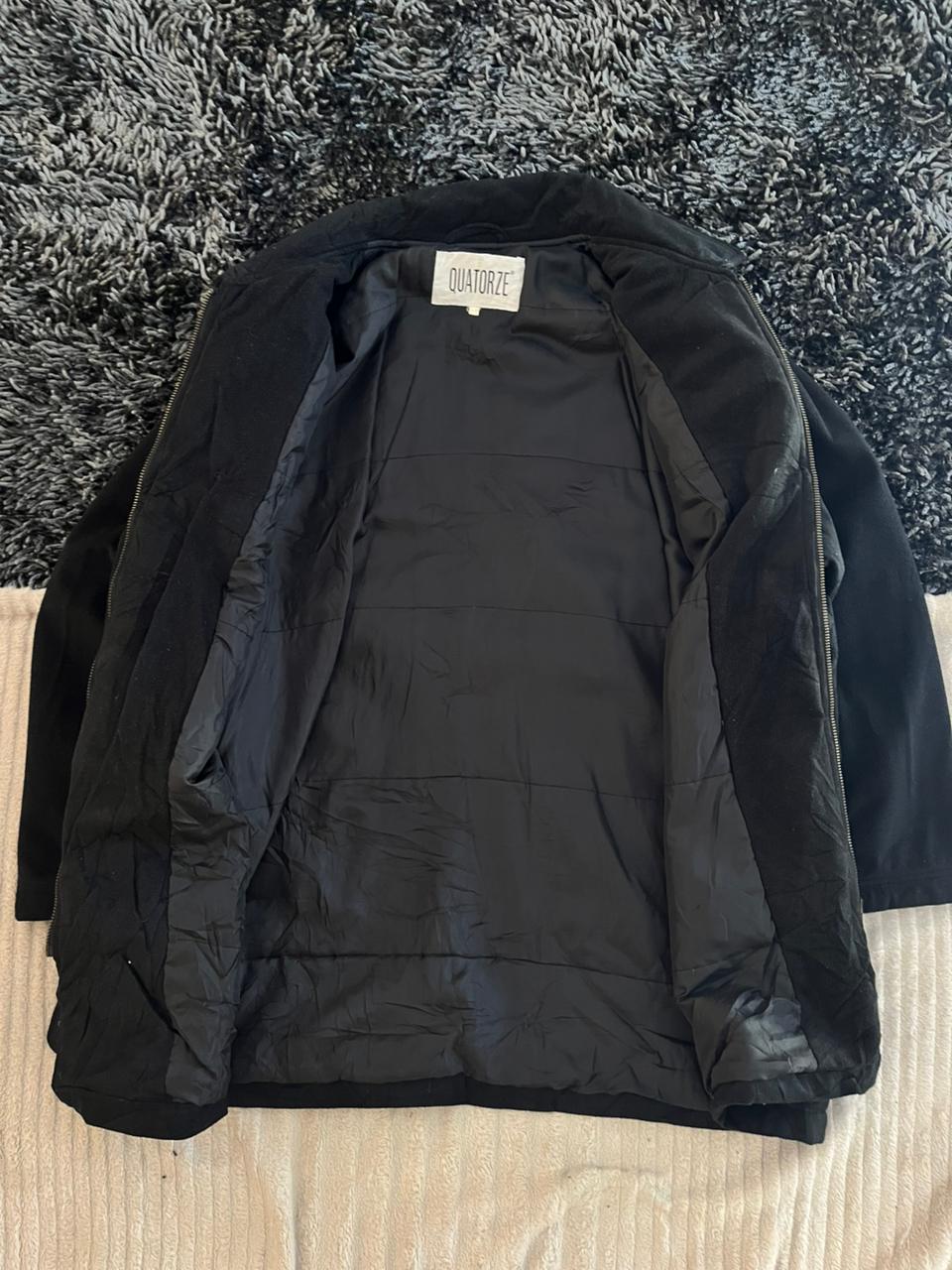 QUATORZE |WOOL JACKET | Jacket | Oversized Streetwear | Winterwear | Men Women | Cozy Fashion | Gym Fit | Online Shopping