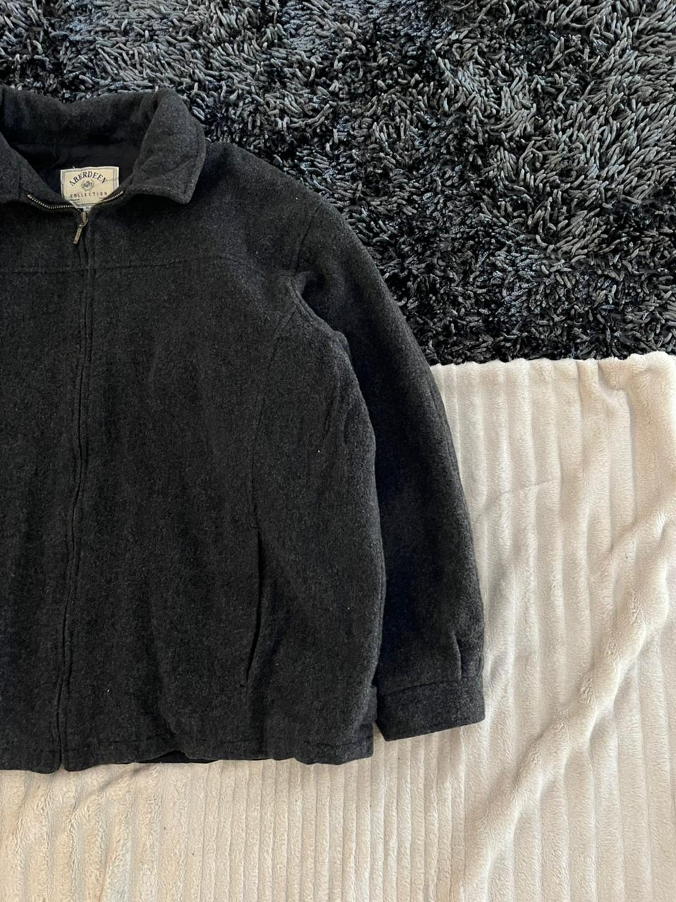 ABERDEEN WOOL JACKET | Full frontal zipper  | Jacket | Oversized Streetwear | Winterwear | Men Women | Cozy Fashion | Gym Fit | Online Shopping